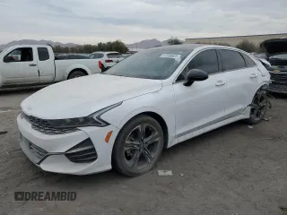 2022 Kia K5 GT-Line with VIN 5XXG64J26NG153086, listed as a Copart auction lot 42530625 with 49,846 mi miles and Salvage Title. Bid and sale history available at carsss.com. Image 1.