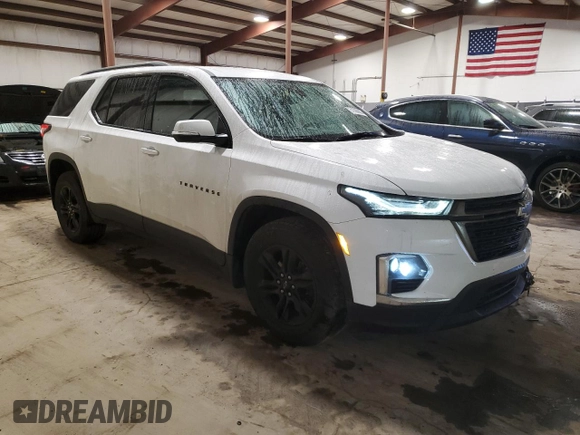 2022 Chevrolet Traverse LT Cloth z VIN 1GNERGKW3NJ188236, wystawiony jako Copart lot #51390655 z przebiegiem 50 633 mil mil oraz Szkoda całkowita • Salvage title. Historia ofert i sprzedaży dostępna na DreamBid. Obrazek 4.