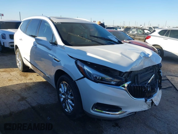 2018 Buick Enclave Premium with VIN 5GAERCKW3JJ186631, listed as a IAAI auction lot 41659387 with 114,929 mi miles. Bid and sale history available at carsss.com. Image 1.