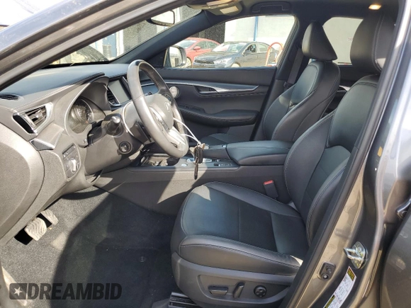 2023 Infiniti QX55 Essential with VIN 3PCAJ5KR9PF102225, listed as a Copart auction lot 53960505 with 40,156 mi miles and Salvage title. Bid and sale history available at DreamBid. Image 7.
