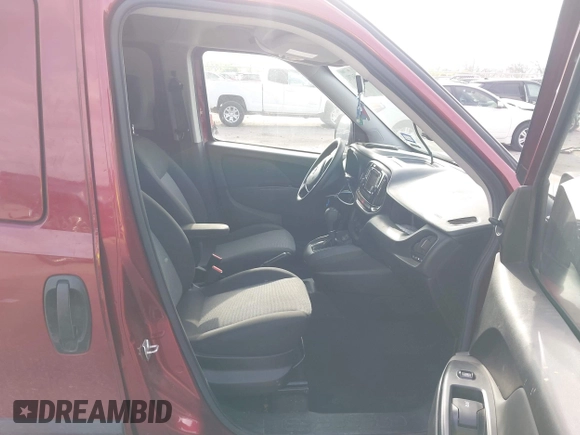 2018 Ram ProMaster City Cargo Tradesman with VIN ZFBERFAB6J6K08657, listed as a IAAI auction lot 42054791 with 53,734 mi miles. Bid and sale history available at carsss.com. Image 5.