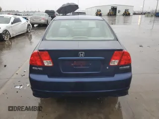 2005 Honda Civic with VIN JHMES96665S017945, listed as a Copart auction lot 82256224 with Not Provided miles and Salvage Title. Bid and sale history available at DreamBid. Image 6.