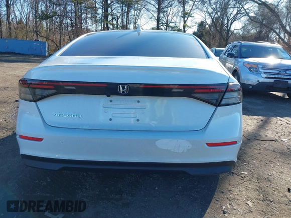 2024 Honda Accord EX with VIN 1HGCY1F38RA003587, listed as a IAAI auction lot 41742199 with 25,754 mi miles and . Bid and sale history available at DreamBid. Image 16.