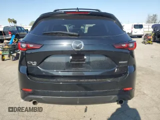 2024 Mazda CX-5 2.5 S Preferred Package with VIN JM3KFBCL3R0475493, listed as a Copart auction lot 50328625 with 8,568 mi miles and Salvage Title. Bid and sale history available at carsss.com. Image 6.