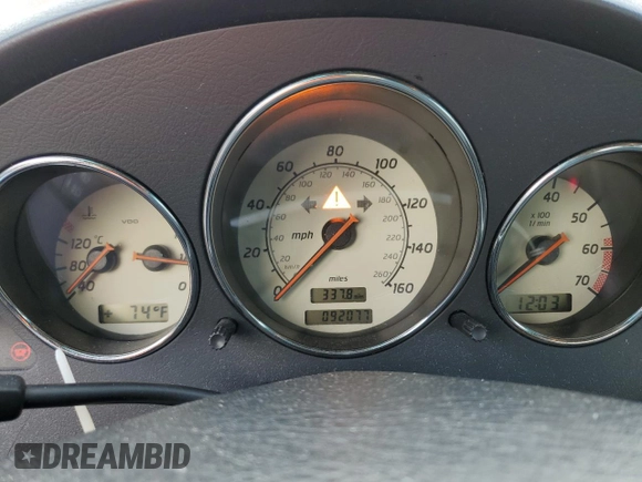 1999 Mercedes-Benz SLK 230/320 with VIN WDBKK47F8XF134409, listed as a Copart auction lot 79716654 with 92,077 mi miles and Clean Title. Bid and sale history available at DreamBid. Image 9.
