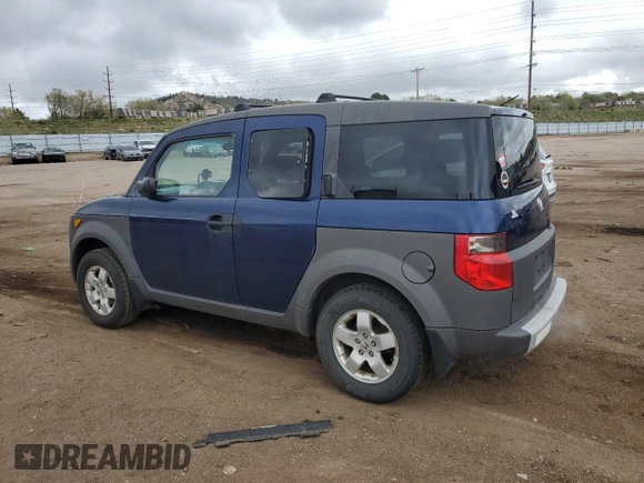 2003 Honda Element EX with VIN 5J6YH28583L022929, listed as a Copart auction lot 55410225 with 210,866 mi miles and Clean Title. Bid and sale history available at DreamBid. Image 2.