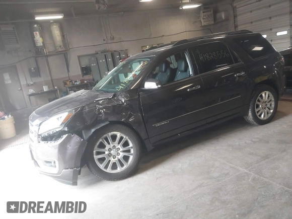 2015 GMC Acadia Denali with VIN 1GKKVTKD4FJ257360, listed as a IAAI auction lot 41828556 with 110,268 mi miles. Bid and sale history available at carsss.com. Image 17.