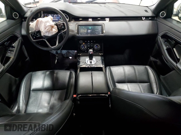 2022 Land Rover Range Rover Evoque R-Dynamic S with VIN SALZT2FX9NH172124, listed as a Copart auction lot 46345935 with 33,447 mi miles and Salvage Title. Bid and sale history available at carsss.com. Image 8.
