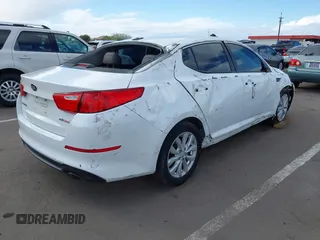 2015 Kia Optima EX с VIN 5XXGN4A70FG514151, выставлен на аукционе IAAI как лот 41746671 с пробегом 126 597 миль миль и . История ставок и продаж доступна на DreamBid. Изображение 4.
