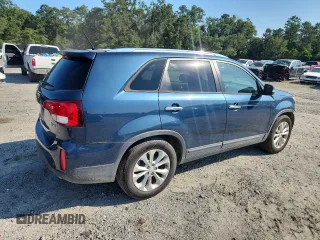 2015 Kia Sorento EX with VIN 5XYKU4A75FG600421, listed as a Copart auction lot 62313175 with 148,000 mi miles and Salvage title. Bid and sale history available at DreamBid. Image 3.