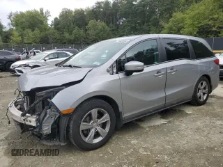 2018 Honda Odyssey EX-L z VIN 5FNRL6H73JB095501, wystawiony jako Copart lot #71940884 z przebiegiem 81 319 mil mil oraz Szkoda całkowita • Salvage title. Historia ofert i sprzedaży dostępna na DreamBid. Obrazek 1.
