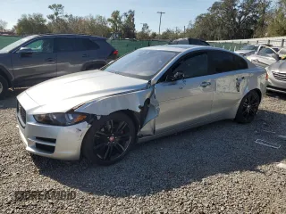 2017 Jaguar XE with VIN SAJAE4BN7HA971719, listed as a Copart auction lot 43630865 with 93,434 mi miles and Salvage Title. Bid and sale history available at DreamBid. Image 1.