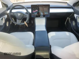 2019 Tesla Model 3 Long Range with VIN 5YJ3E1EB6KF421305, listed as a Copart auction lot 54838355 with 88,111 mi miles and Clean Title. Bid and sale history available at DreamBid. Image 8.