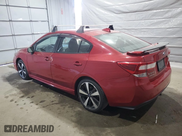 2019 Subaru Impreza Special Sports with VIN 4S3GKAM64K3622132, listed as a Copart auction lot 54581085 with 106,919 mi miles and Salvage title. Bid and sale history available at DreamBid. Image 2.