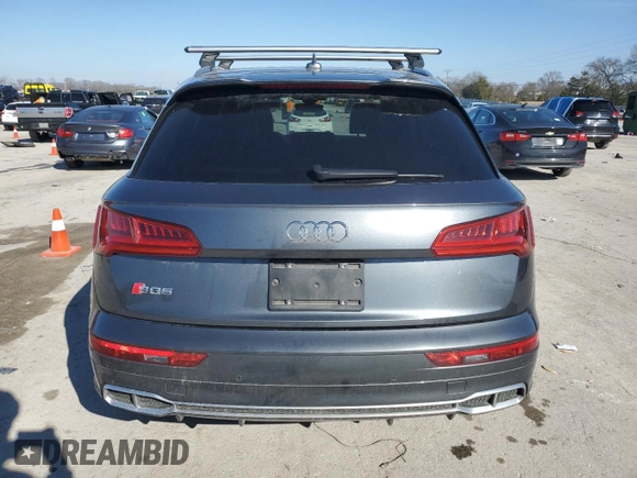 2018 Audi SQ5 Premium Plus with VIN WA1A4AFY3J2168887, listed as a Copart auction lot 42715805 with 49,306 mi miles and Salvage Title. Bid and sale history available at DreamBid. Image 6.