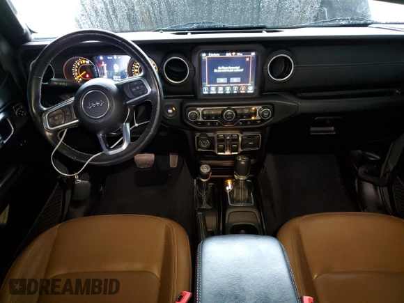 2021 Jeep Wrangler Unlimited Sahara Altitude с VIN 1C4HJXEG9MW512731, выставлен на аукционе Copart как лот 56205765 с пробегом 58 426 миль миль и Списание • Salvage title. История ставок и продаж доступна на DreamBid. Изображение 8.