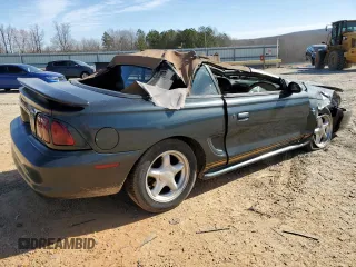 1998 Ford Mustang with VIN 1FAFP4448WF146815, listed as a Copart auction lot 47845875 with 143,849 mi miles and Clean Title. Bid and sale history available at carsss.com. Image 3.