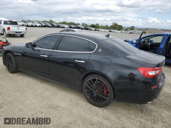 2016 Maserati Quattroporte S Q4 z VIN ZAM56RRA1G1167021, wystawiony jako Copart lot #51009545 z przebiegiem 93 847 mil mil oraz Tytuł czysty. Historia ofert i sprzedaży dostępna na DreamBid. Obrazek 2.