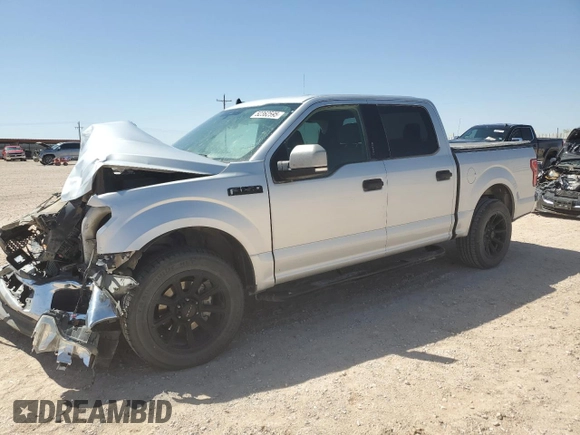 2019 Ford F-150 XL with VIN 1FTEW1CP4KKE94843, listed as a Copart auction lot 52362595 with 107,931 mi miles and Salvage title. Bid and sale history available at DreamBid. Image 1.