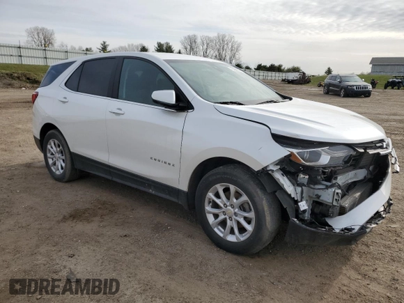 2021 Chevrolet Equinox LT with VIN 3GNAXKEV2MS122137, listed as a Copart auction lot 52217525 with 49,718 mi miles and Clean Title. Bid and sale history available at DreamBid. Image 4.