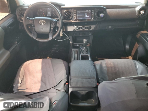 2022 Toyota Tacoma SR with VIN 3TYAX5GN2NT045965, listed as a Copart auction lot 58240835 with 54,231 mi miles and Salvage title. Bid and sale history available at DreamBid. Image 8.