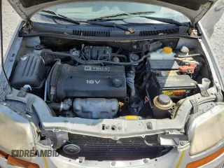 2006 Chevrolet Aveo LT with VIN KL1TG66696B619367, listed as a Copart auction lot 62567655 with 174,548 mi miles and Salvage title. Bid and sale history available at DreamBid. Image 12.