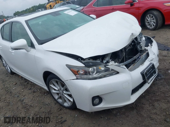 2012 Lexus CT 200h с VIN JTHKD5BH3C2066143, выставлен на аукционе IAAI как лот 42381163 с пробегом 45 355 миль миль и . История ставок и продаж доступна на DreamBid. Изображение 1.