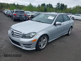 2013 Mercedes-Benz C 300 Sport with VIN WDDGF8AB0DR256335, listed as a IAAI auction lot 42216443 with 58,365 mi miles and . Bid and sale history available at carsss.com. Image 2.