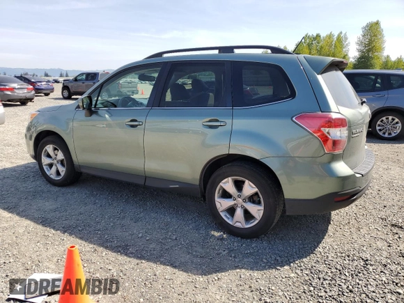 2015 Subaru Forester 2.5i Limited with VIN JF2SJAHC6FH516062, listed as a Copart auction lot 54583445 with 108,538 mi miles and Salvage Title. Bid and sale history available at carsss.com. Image 2.