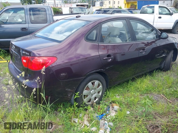 2008 Hyundai Elantra GLS with VIN KMHDU46D28U273030, listed as a IAAI auction lot 42213845 with 225,123 mi miles and . Bid and sale history available at DreamBid. Image 4.