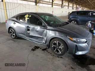2024 Nissan Sentra SV с VIN 3N1AB8CV0RY377955, выставлен на аукционе Copart как лот 58603515 с пробегом 16 062 миль миль и Списание • Salvage title. История ставок и продаж доступна на DreamBid. Изображение 4.