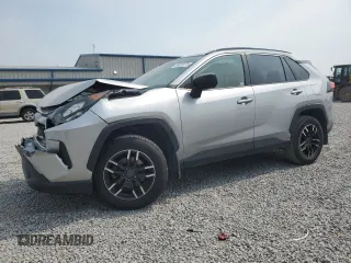 2019 Toyota RAV4 LE with VIN JTMH1RFV9KJ007758, listed as a Copart auction lot 58523775 with Not provided miles and Salvage title. Bid and sale history available at DreamBid. Image 1.
