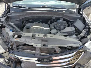 2016 Hyundai Santa Fe z VIN 5XYZUDLB6GG335056, wystawiony jako Copart lot #60152985 z przebiegiem Nie podano mil oraz Czysty tytuł • Clean title. Historia ofert i sprzedaży dostępna na DreamBid. Obrazek 12.
