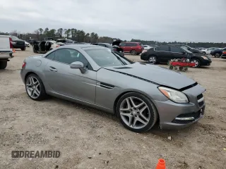 2014 Mercedes-Benz SLK 250 with VIN WDDPK4HA0EF091357, listed as a Copart auction lot 46293775 with 71,994 mi miles and Salvage title. Bid and sale history available at DreamBid. Image 4.