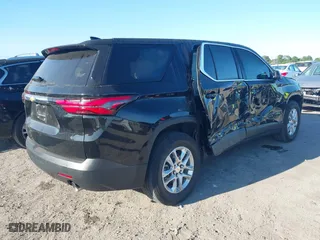 2023 Chevrolet Traverse LS with VIN 1GNERFKW9PJ340291, listed as a IAAI auction lot 41827755 with 16,677 mi miles. Bid and sale history available at carsss.com. Image 4.