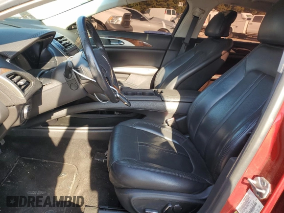 2014 Lincoln MKZ with VIN 3LN6L2GK7ER818543, listed as a Copart auction lot 75825734 with 210,272 mi miles and Salvage Title. Bid and sale history available at carsss.com. Image 7.