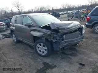 2010 GMC Terrain SLE-1 with VIN 2CTALBEW3A6337330, listed as a IAAI auction lot 41548887 with 150,453 mi miles. Bid and sale history available at carsss.com. Image 1.