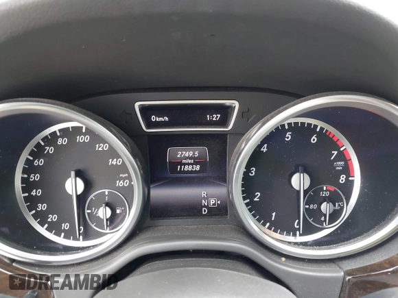 2014 Mercedes-Benz M 350 with VIN 4JGDA5JB9EA408134, listed as a IAAI auction lot 42064798 with 118,838 mi miles and . Bid and sale history available at carsss.com. Image 7.
