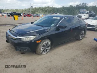 2017 Honda Civic Sedan EX-L with VIN 2HGFC1F77HH635382, listed as a Copart auction lot 51589665 with 180,309 mi miles and Salvage Title. Bid and sale history available at carsss.com. Image 1.