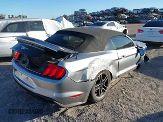 2022 Ford Mustang EcoBoost with VIN 1FATP8UH2N5103167, listed as a IAAI auction lot 41824659 with 64,210 mi miles. Bid and sale history available at carsss.com. Image 4.