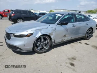 2025 Honda Accord Sport with VIN 1HGCY2F52SA035996, listed as a Copart auction lot 53872235 with 2,827 mi miles and Salvage title. Bid and sale history available at DreamBid. Image 1.