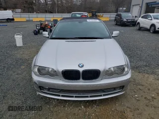 2001 BMW 3 Series 330Ci with VIN WBABS53411JU85191, listed as a Copart auction lot 42703495 with 0 mi miles and Salvage Title. Bid and sale history available at carsss.com. Image 5.