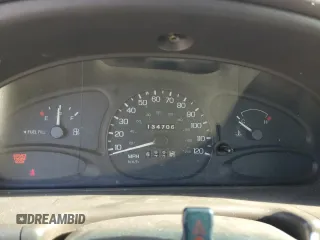 1997 Ford Escort LX with VIN 1FALP13P0VW403591, listed as a Copart auction lot 74321544 with 134,706 mi miles and Salvage Title. Bid and sale history available at carsss.com. Image 9.