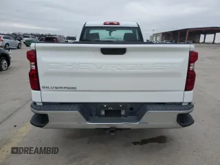 2021 Chevrolet Silverado 1500 Work Truck with VIN 3GCNWAEF2MG407021, listed as a Copart auction lot 42676445 with 24,628 mi miles and Salvage Title. Bid and sale history available at carsss.com. Image 6.