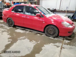2005 Mitsubishi Lancer with VIN JA3AJ66FX5U603908, listed as a Copart auction lot 87080764 with 349,120 mi miles and Clean Title. Bid and sale history available at DreamBid. Image 4.