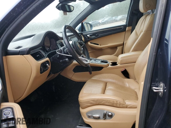 2018 Porsche Macan GTS with VIN WP1AG2A50JLB61808, listed as a Copart auction lot 59893815 with 58,165 mi miles and Salvage title. Bid and sale history available at DreamBid. Image 7.