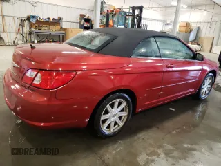 2008 Chrysler Sebring Touring with VIN 1C3LC55R88N677227, listed as a Copart auction lot 81732184 with 142,369 mi miles and Salvage Title. Bid and sale history available at carsss.com. Image 3.