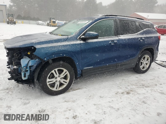 2020 GMC Terrain SLE z VIN 3GKALTEV8LL179112, wystawiony jako Copart lot #88689285 z przebiegiem 128 727 mil mil oraz Szkoda całkowita • Salvage title. Historia ofert i sprzedaży dostępna na DreamBid. Obrazek 1.