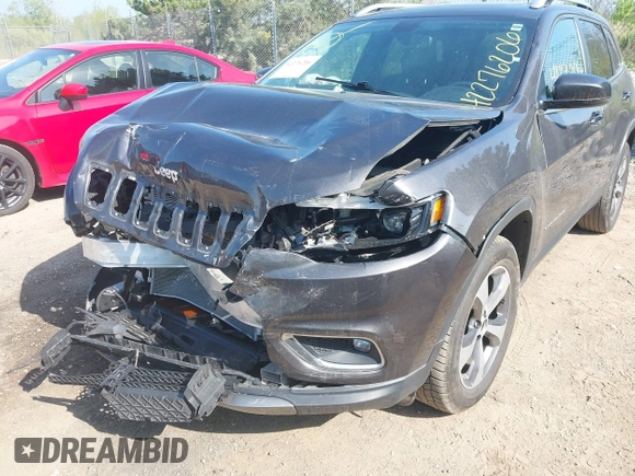 2019 Jeep Cherokee Limited z VIN 1C4PJMDX2KD463523, wystawiony jako IAAI lot #42276206 z przebiegiem 56 542 mil mil oraz . Historia ofert i sprzedaży dostępna na DreamBid. Obrazek 19.