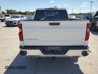 2023 Chevrolet Silverado 1500 LT with VIN 1GCUDDE87PZ144386, listed as a Copart auction lot 67100634 with 87,636 mi miles and Salvage Title. Bid and sale history available at carsss.com. Image 6.
